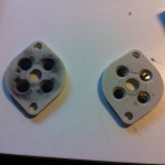 almost identical pads - slight differences on the contacts 